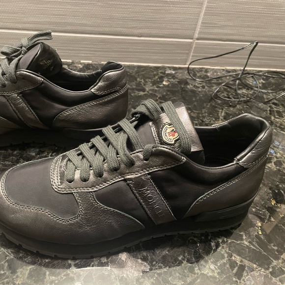 Moncler Men's Black Sneakers - Picture 4 of 6